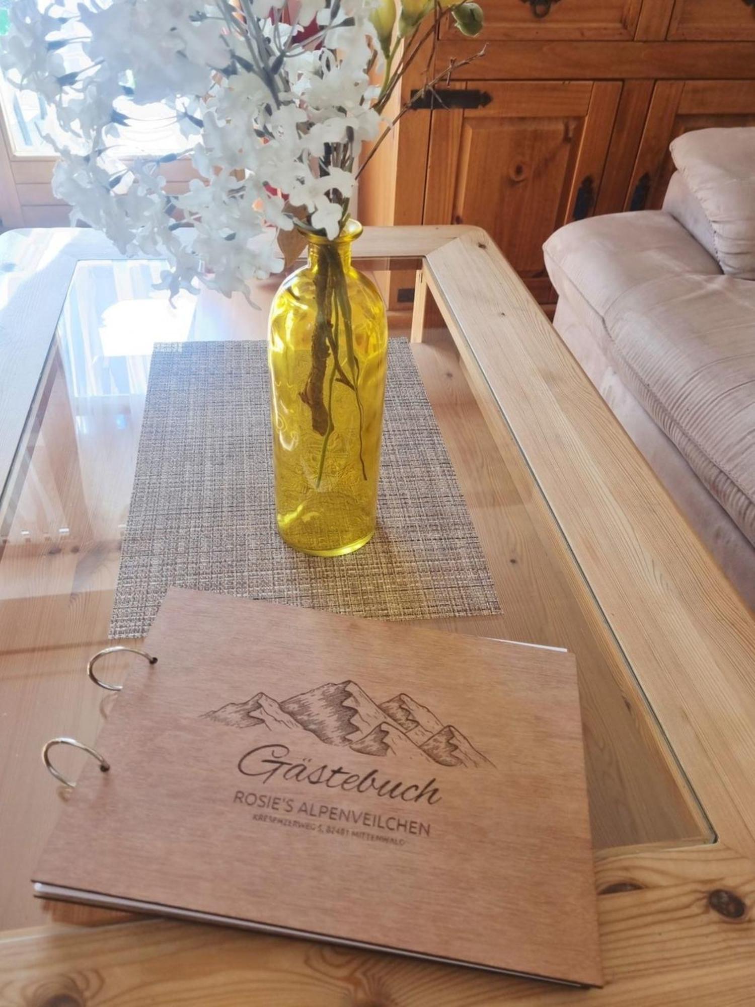 Apartmán Alpenveilchen -212- Mittenwald Exteriér fotografie